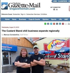 Charleston Gazette-Mail website photo 