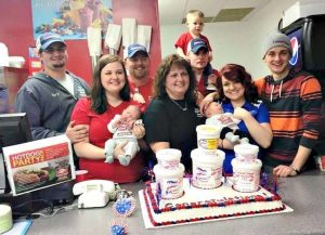 The Cowger Family during SHARK TANK Watch Party on Feb. 21