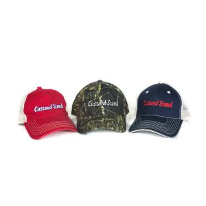 Hats from Custard Stand Hot Dog Chili | Hot Dog Chili and Chili Soup